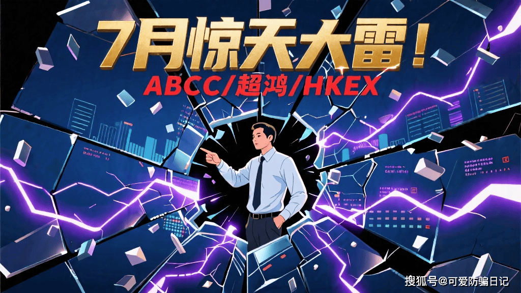 【ABCC/超鸿/HKEX】7月惊天大雷！震哥带你扒光这三个黑心平台
