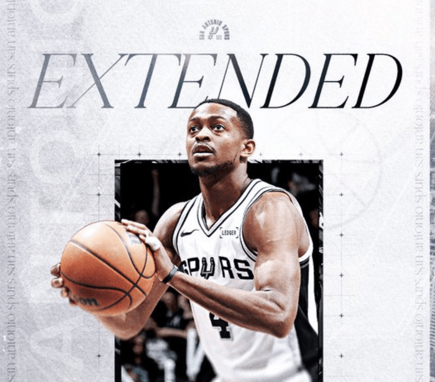 正式完成续约！马刺给出4年2.29亿美元，留下福克斯！