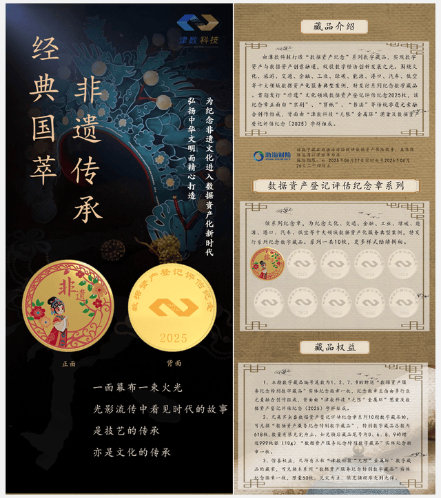 全国首发数据资产纪念系列数字藏品-数字资产与数据资产创意融通