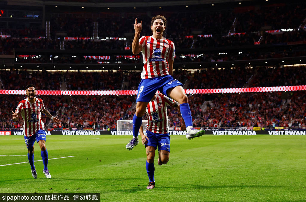 西甲-阿尔瓦雷斯上演帽子戏法 马竞3-2反绝杀巴列卡诺