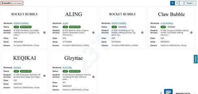 单词“Rocket bubble”成商标；Keith再代理5张版权图