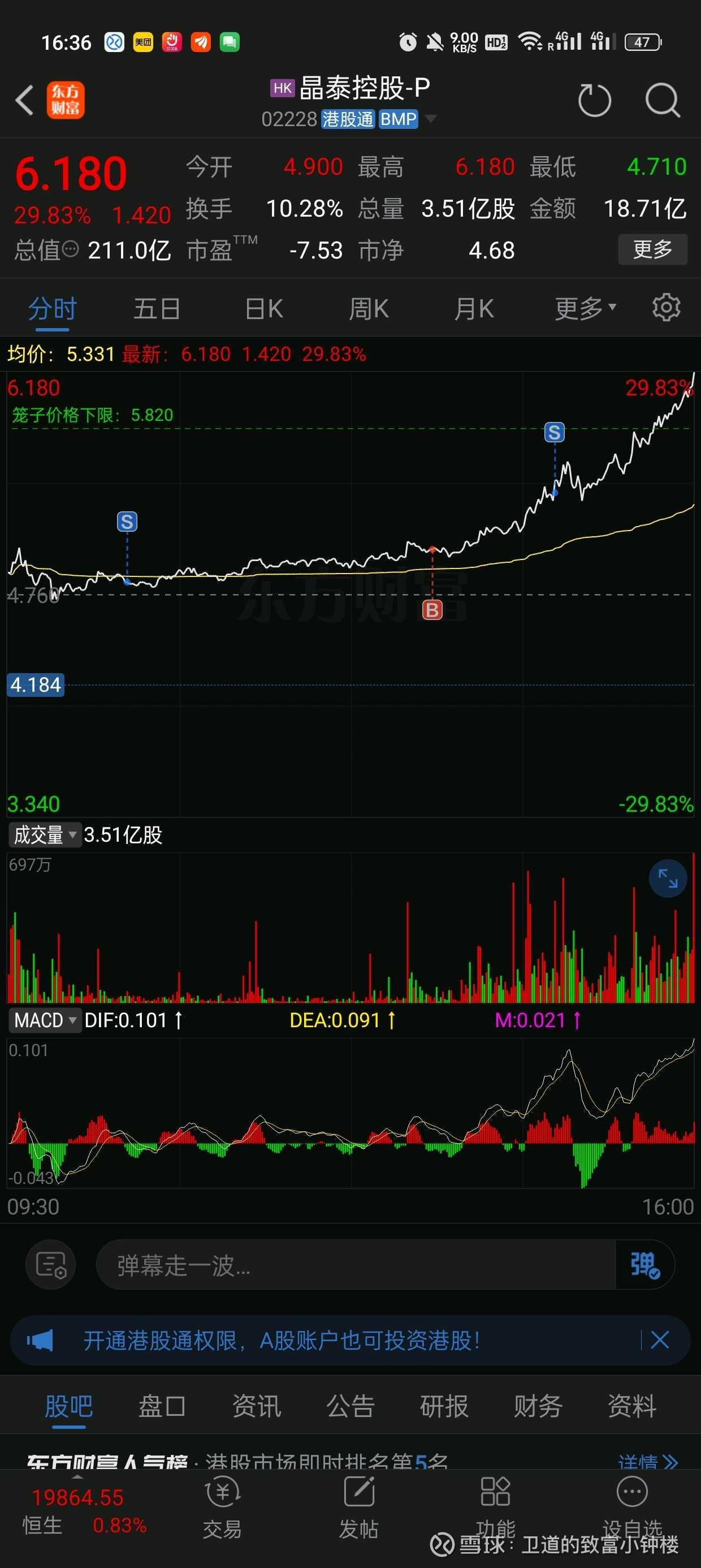 天地科技股票(天地科技股票分红)