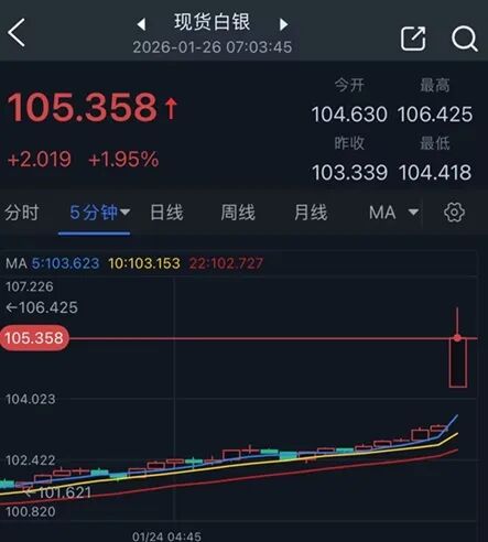 现货白银(现货白银多少钱一克)